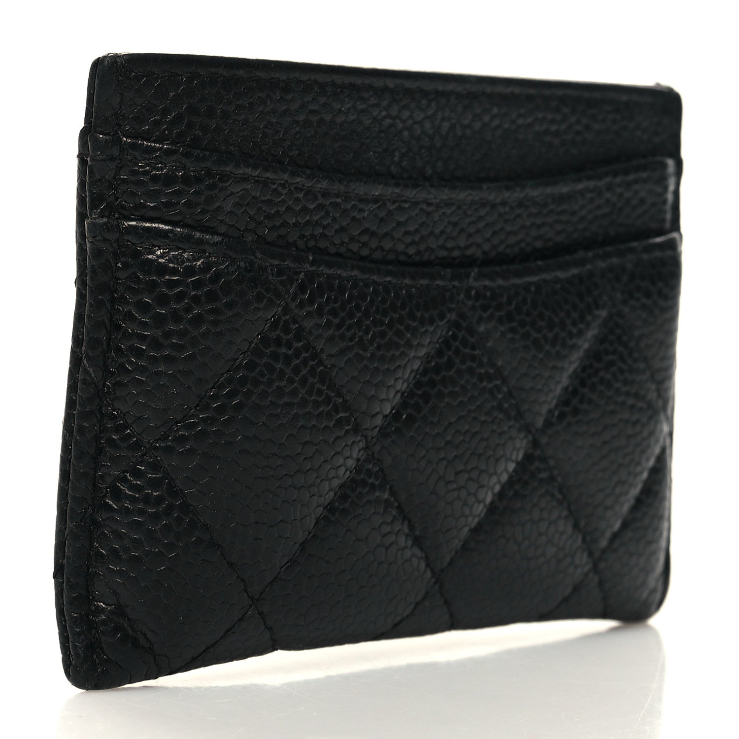 Chanel Caviar Quilted Card Holder Black 3 of 10