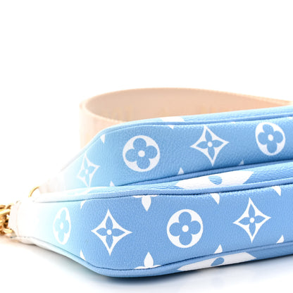 Louis Vuitton Monogram Giant By The Pool Multi Pochette Accessories Blue 9 of 10