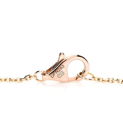 Cartier 18K Pink Yellow White Gold Diamond Trinity Pendant Necklace 3 of 5