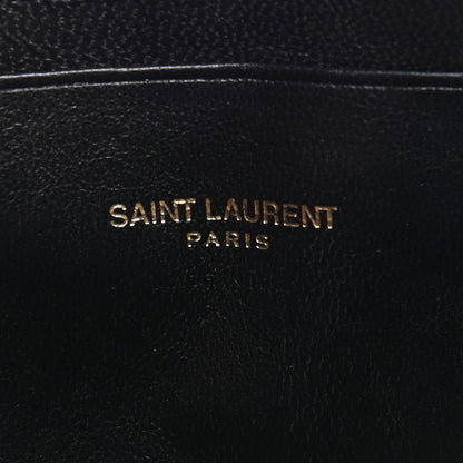 Saint Laurent Grain De Poudre Matelasse Monogram Mini Lou Camera Bag New Powder 6 of 9