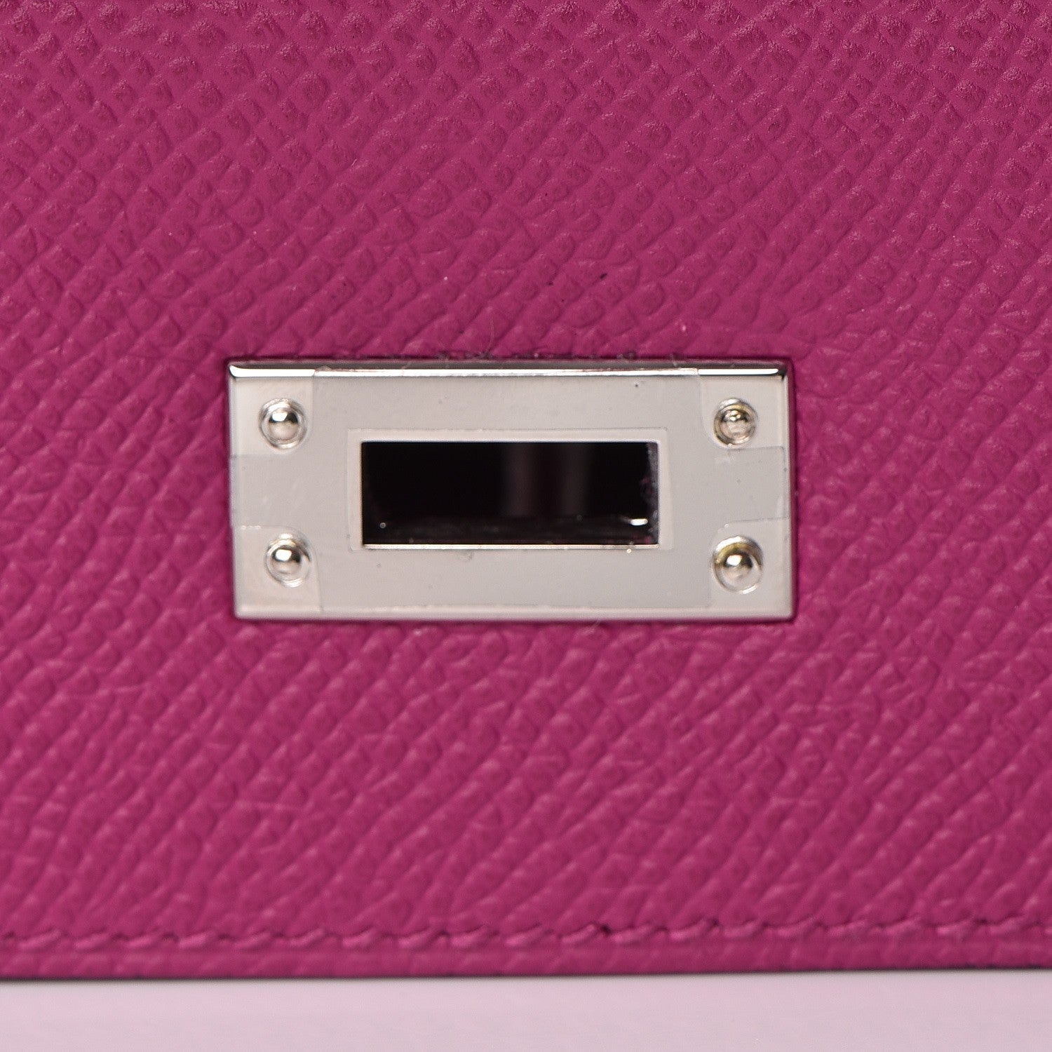 Hermes Epsom Kelly Sellier 25 Rose Pourpre 34 of 36