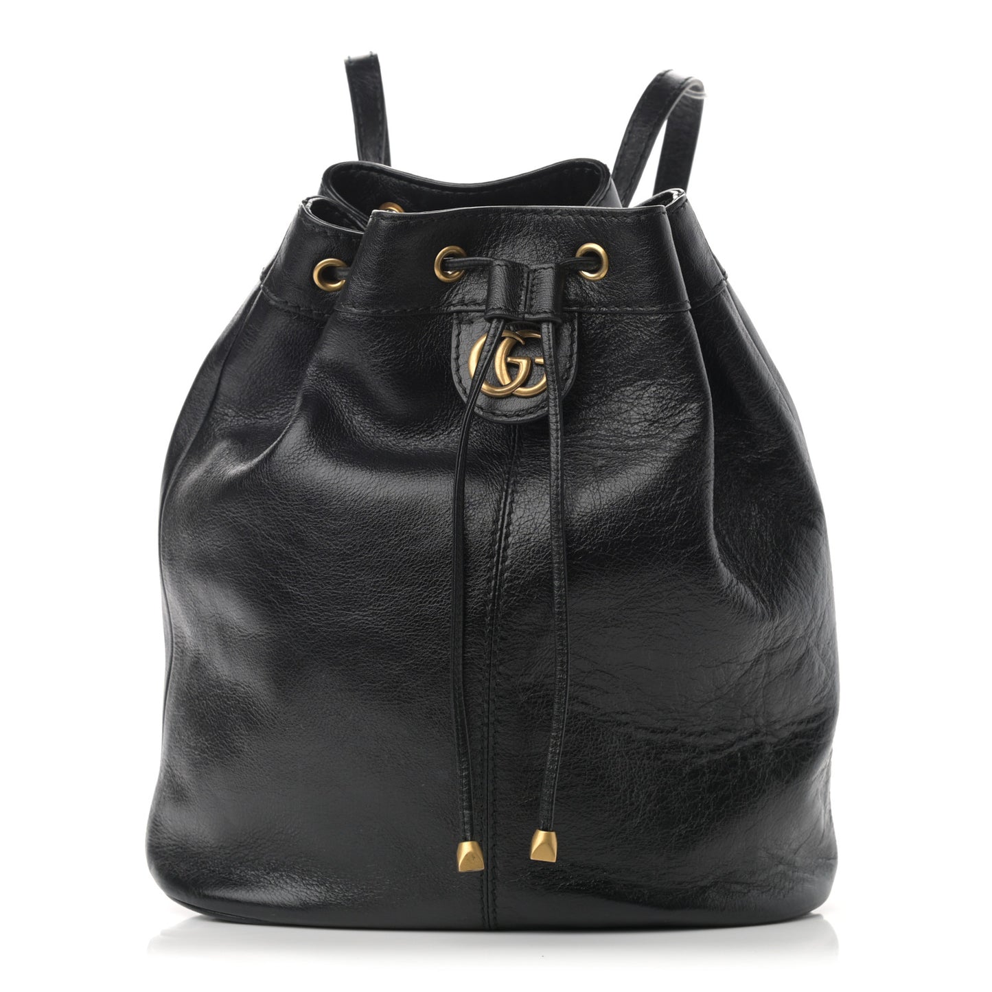 Piuma Lux Energy Medium Re(Belle) Convertible Bucket Bag Black