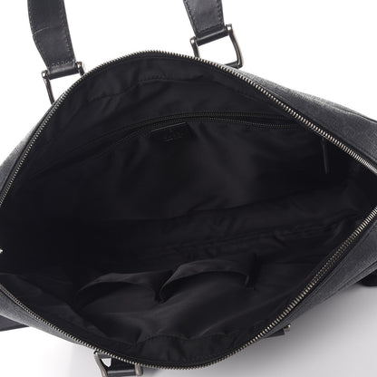 Gucci GG Supreme Monogram Briefcase Black Grey 5 of 8