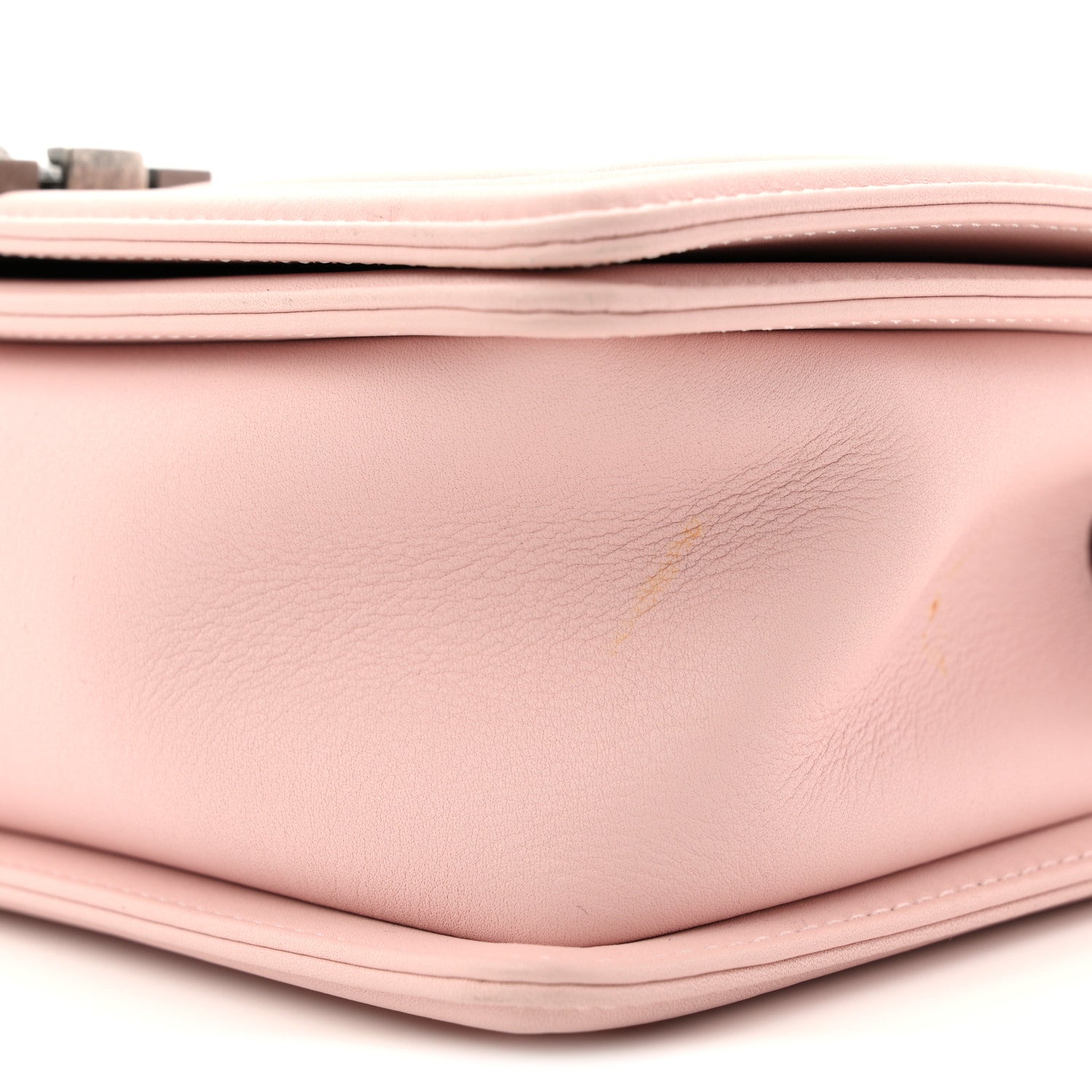 Chanel Calfskin Quilted Medium Boy Flap Light Pink 10 of 13