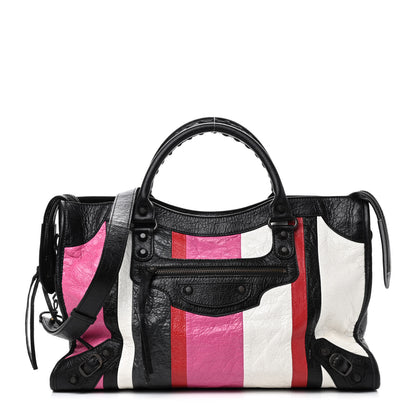 Balenciaga Agneau Arena Multicolore Classic Hardware City Rose Gris White Black Rouge 1 of 9