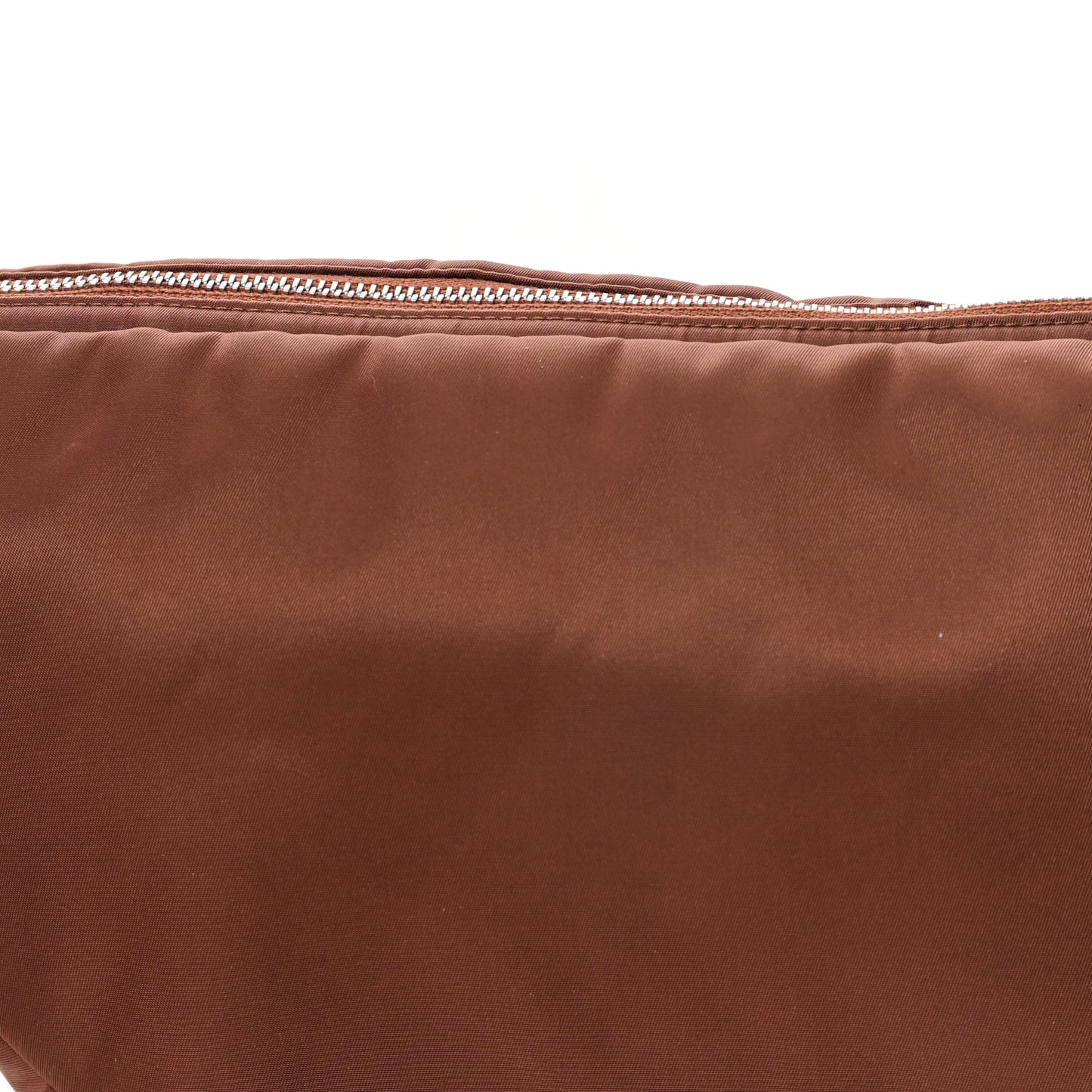 Nylon Slouchy Banana Two Bag Umber