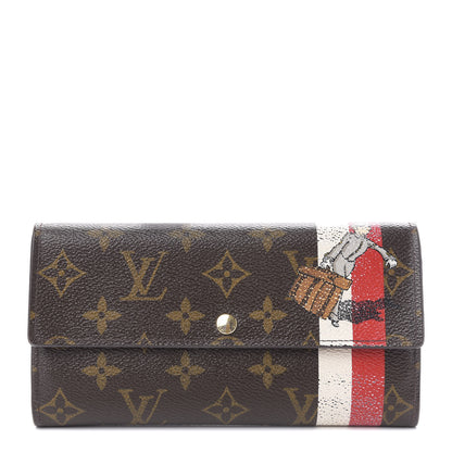Louis Vuitton Monogram Groom Sarah Wallet 1 of 11