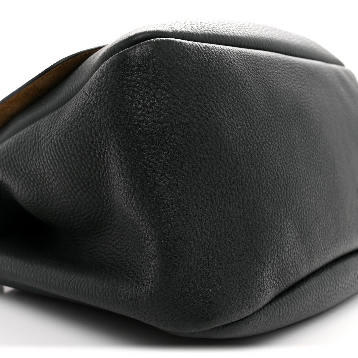 Calfskin Small Mail Bag Bottle Green