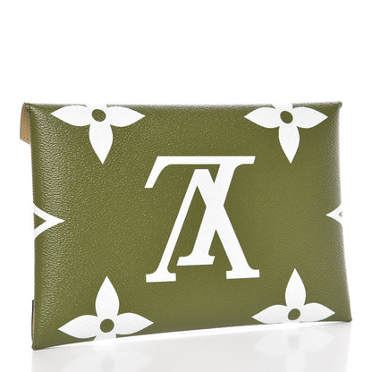 Louis Vuitton Monogram Giant Large Kirigami Pochette Kaki 3 of 6