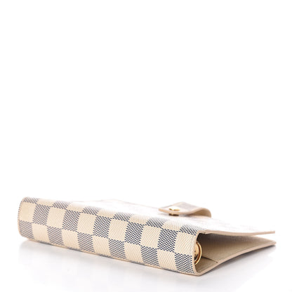Louis Vuitton Damier Azur Medium Ring Agenda Cover 4 of 8