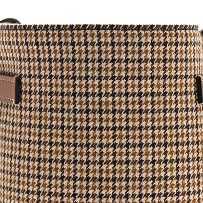 Celine Smooth Calfskin Tweed Nano Big Bag Bucket Tan 9 of 12