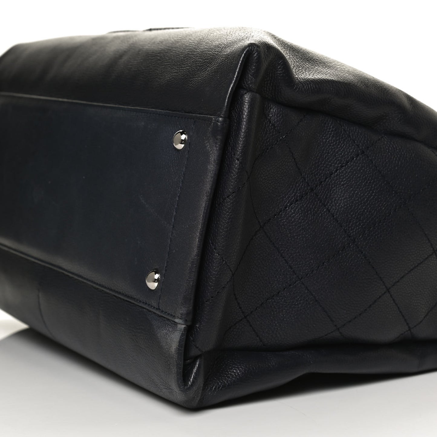 Caviar Executive Cerf Shopper Tote Navy