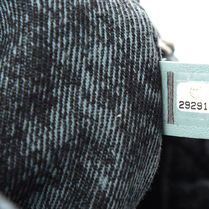 Chanel Denim Quilted Denimpression Small Flap Blue Black 9 of 11