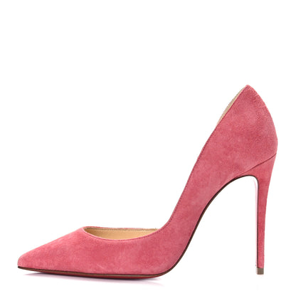 Christian Louboutin Veau Velour Iriza 100 Pumps 34 Milady 1 of 9