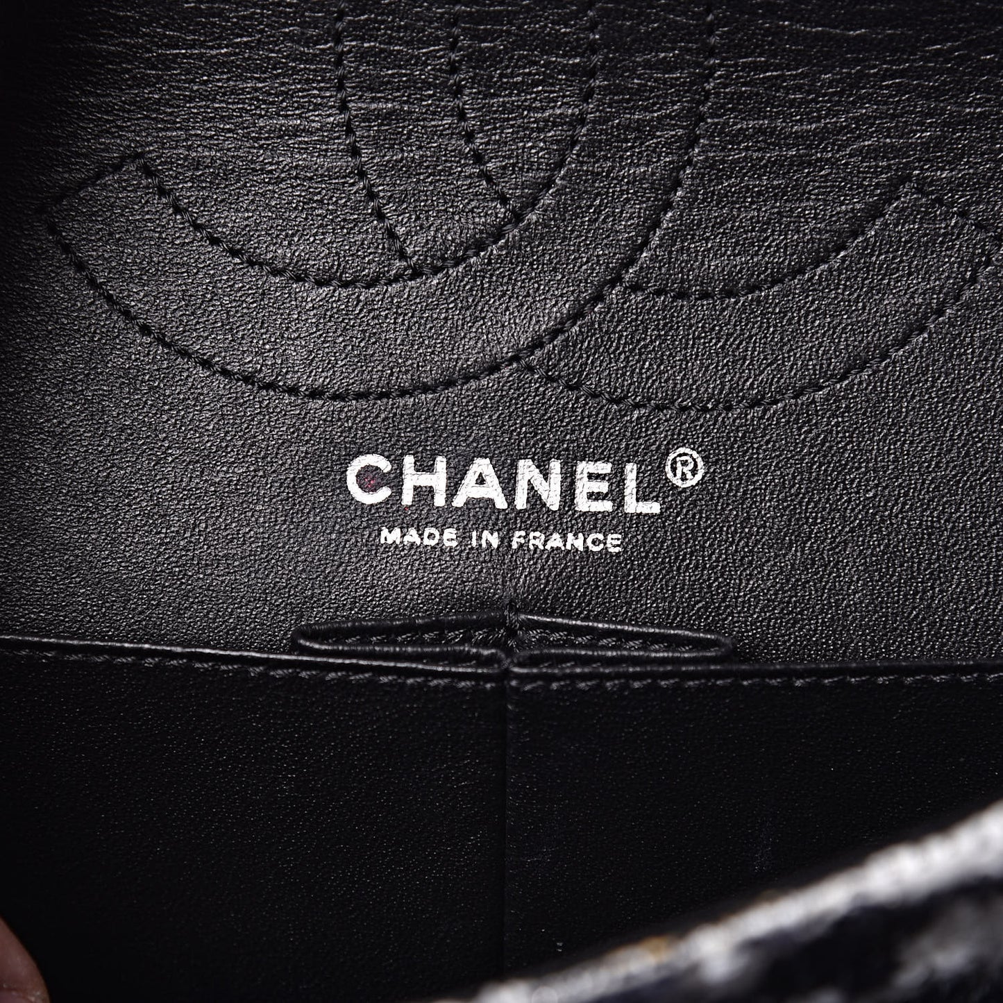 Tweed Camellia Quilted 2.55 Reissue 226 Flap Ecru