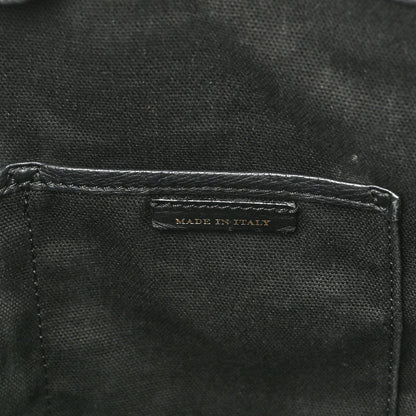 Burberry Grainy Calfskin House Check Small Canterbury Black 7 of 18