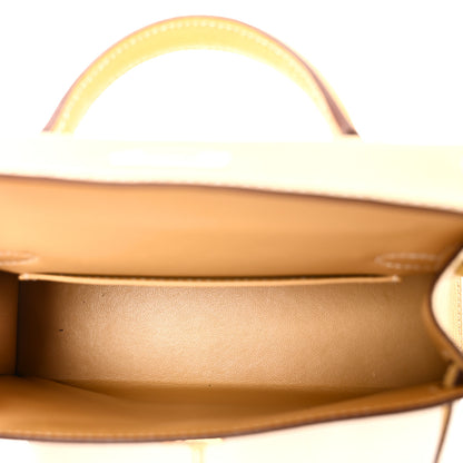 Hermes Chevre Mysore Mini Kelly Sellier 20 Foin 5 of 10