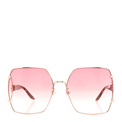 Gucci Metal Square Shaped Frame Sunglasses GG1564SA Pink 2 of 7