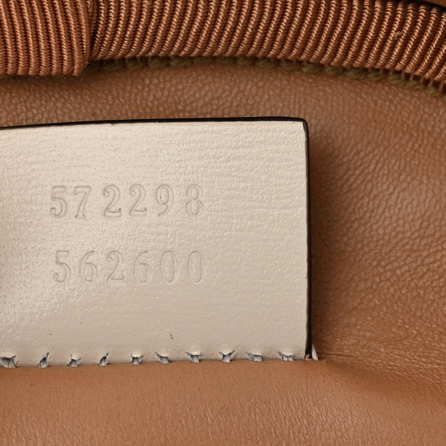 Calfskin Trapuntata Zumi Belt Bag Off White