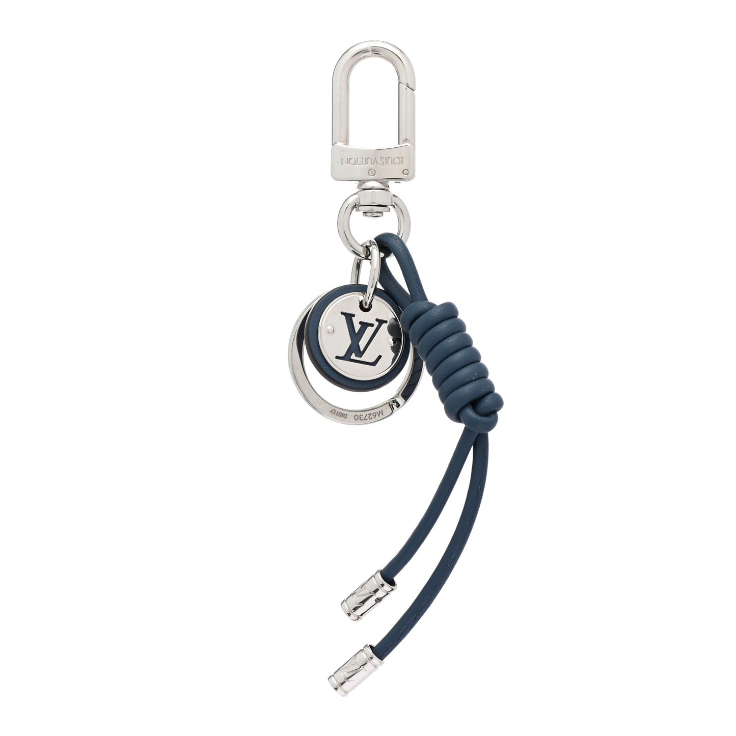 Palladium Damier Graphite Rope Bag Charm Key Holder