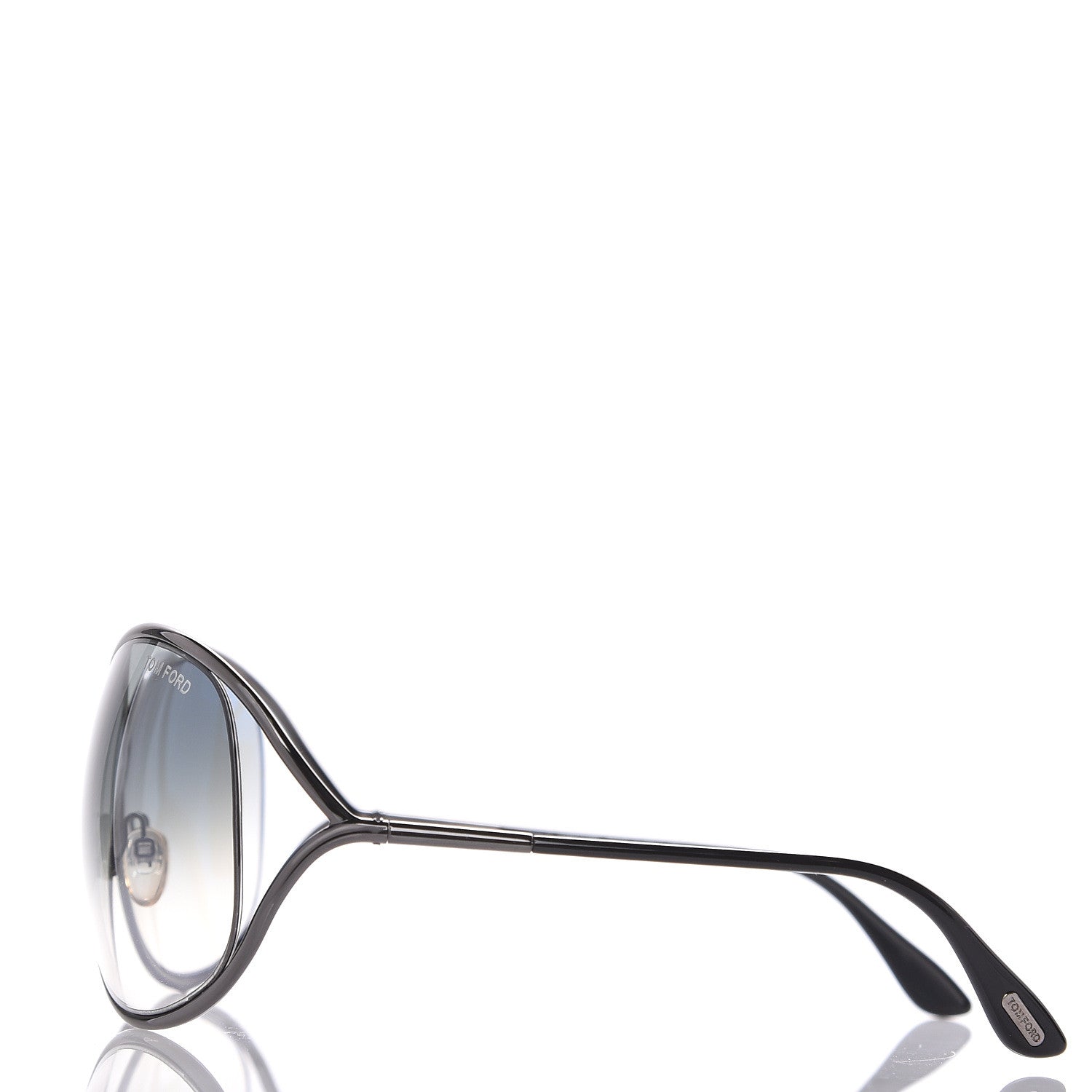 Tom Ford Miranda Crossover Sunglasses TF130 Gunmetal 2 of 7