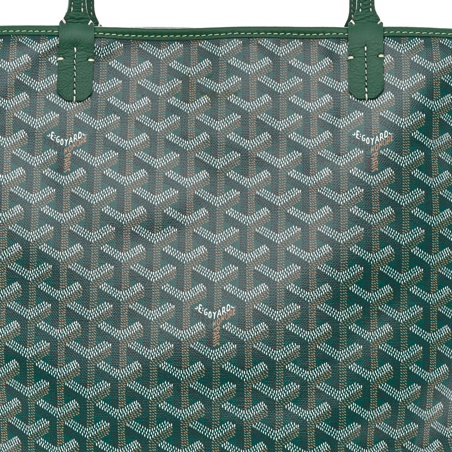 Goyard Goyardine Artois MM Green 8 of 10