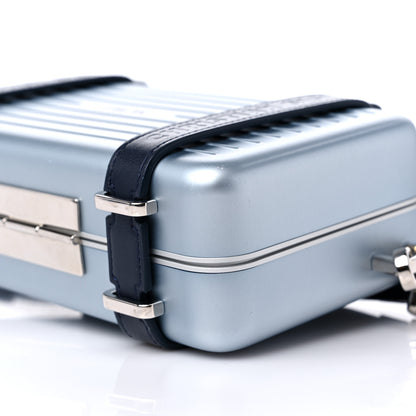 Christian Dior X RIMOWA Aluminum Personal Clutch On Strap Bleu 8 of 10