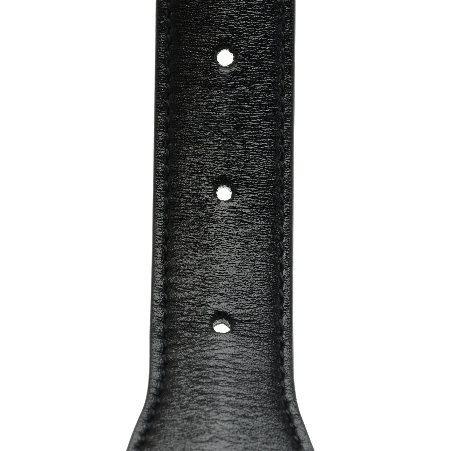 Gucci Efesto Leather Horsebit 25mm Belt 85 34 Black 4 of 6