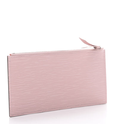 Louis Vuitton Epi Felicie Chain Wallet Zippered Insert Rose Ballerine 2 of 6