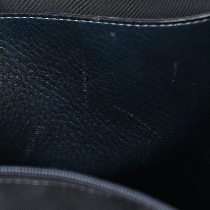Chanel Deerskin Stitched Medium CC Shopping Tote Navy 14 of 24