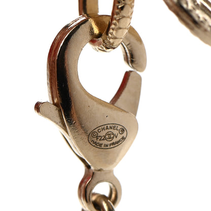 Chanel Pearl CC 100th Anniversary Necklace Light Gold 6 of 8