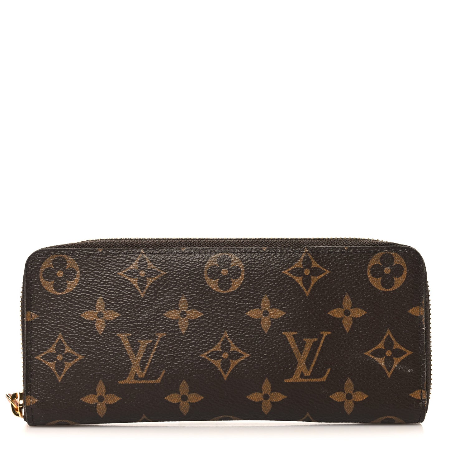 Monogram Clemence Wallet Rose Ballerine