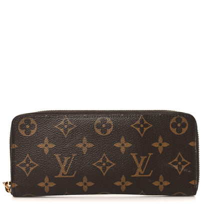 Louis Vuitton Monogram Clemence Wallet Rose Ballerine 1 of 8