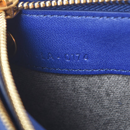 Celine Lambskin Large Trio Crossbody Bag Indigo 10 of 11