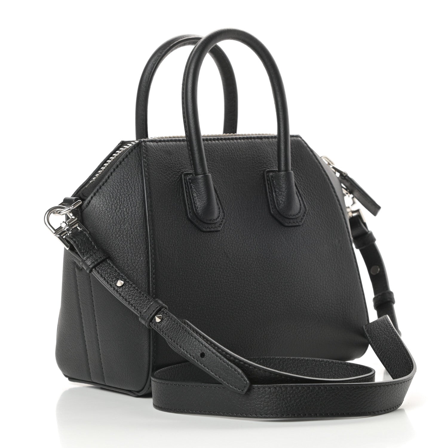 Givenchy Sugar Goatskin Mini Antigona Black 3 of 10