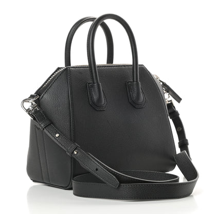 Givenchy Sugar Goatskin Mini Antigona Black 3 of 10