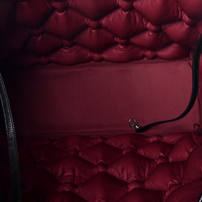 Chanel Calfskin Quilted Large Chesterfield Tote Black 9 of 11