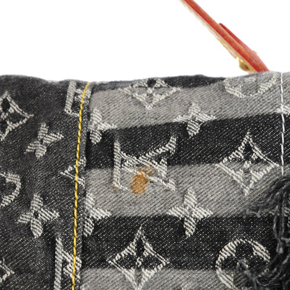 Louis Vuitton Denim Patchwork Posty Messenger Bag Gris 3 of 9