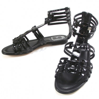 Christian Dior Patent Gladiator Sandals 37 1 of 8