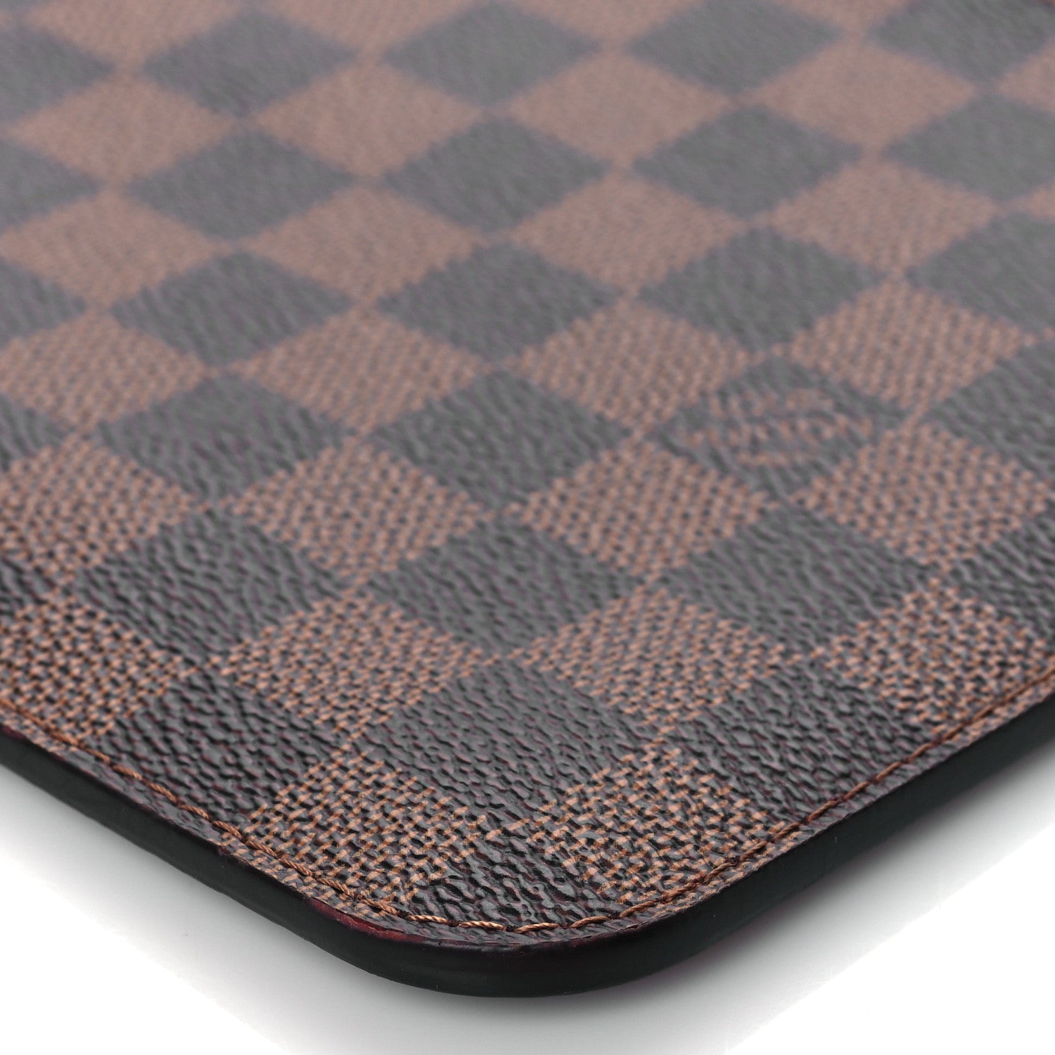 Louis Vuitton Damier Ebene Neverfull MM GM Pochette 10 of 11