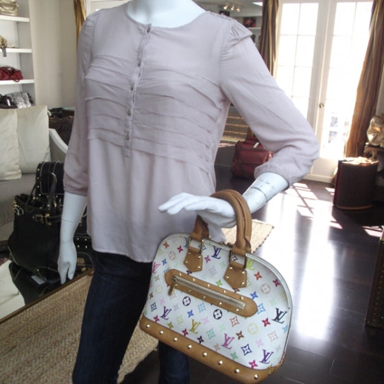 Louis Vuitton Monogram Multicolor Alma White 2 of 9
