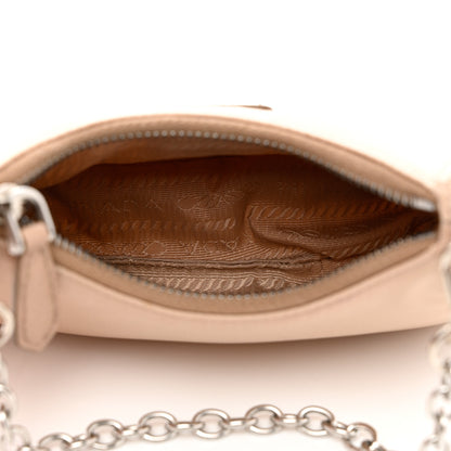 Prada Tessuto Nylon Saffiano Mini Re-Edition 2000 Shoulder Bag Cammeo 5 of 8