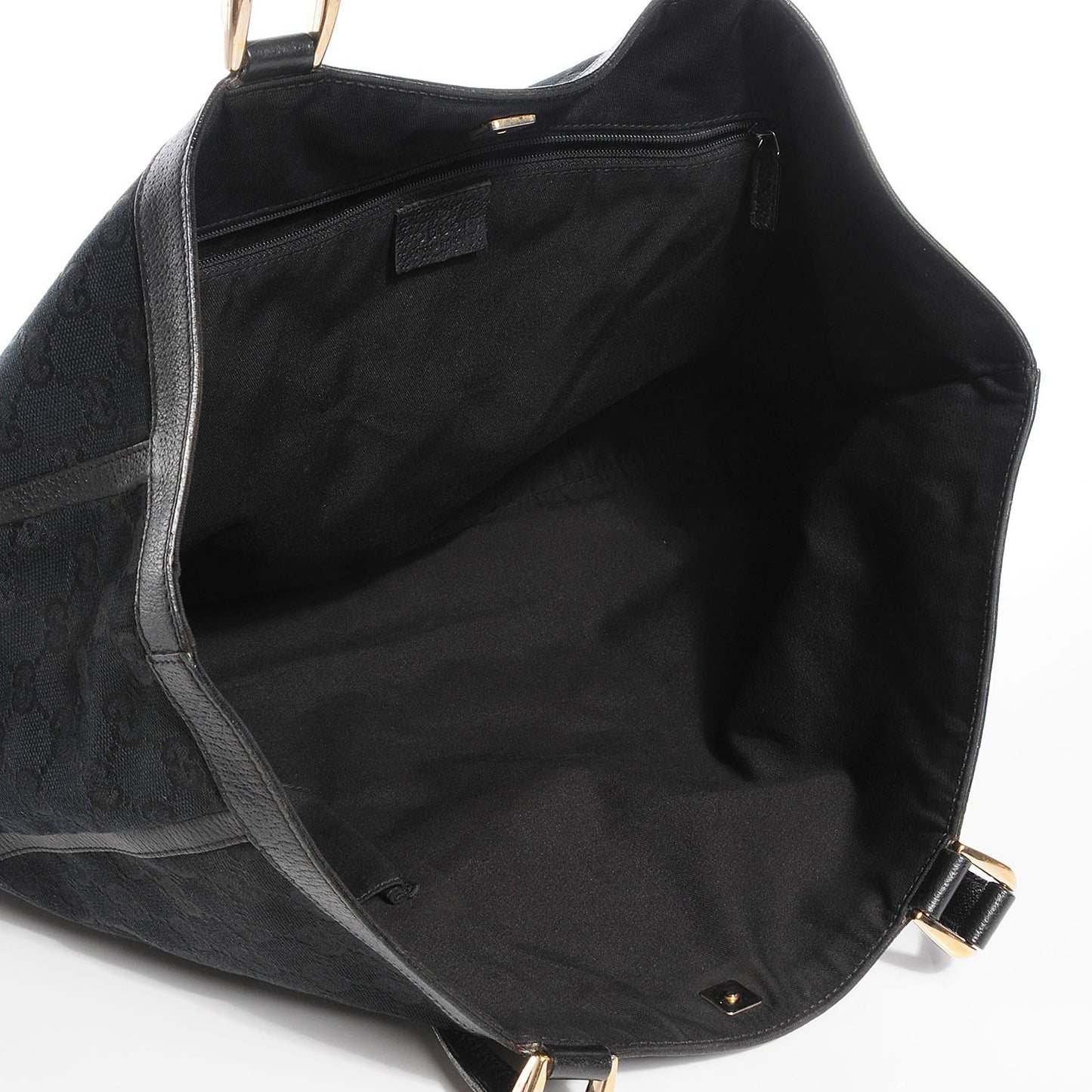Monogram Large Abbey Tote Black