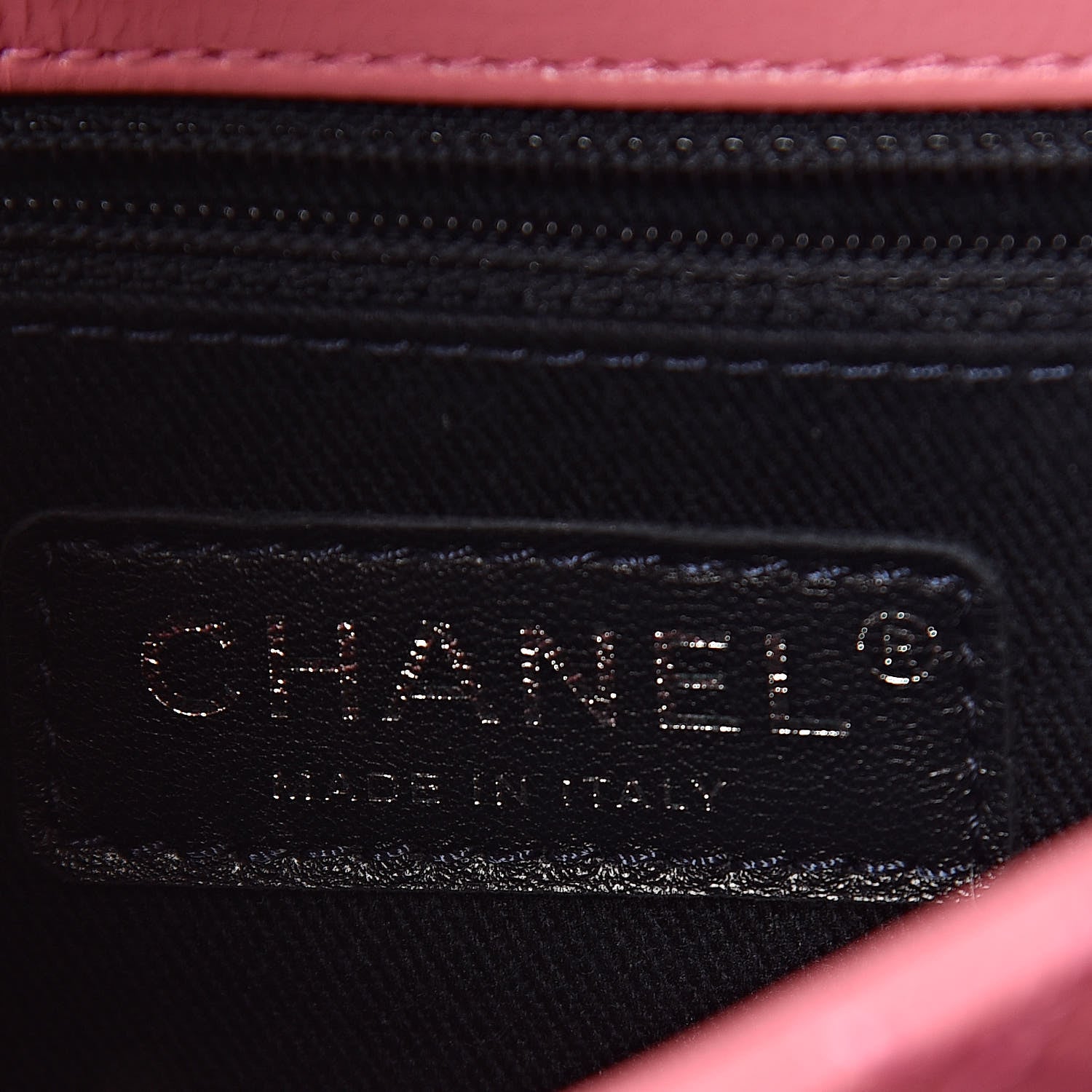 Chanel Shiny Goatskin Quilted Small Double Carry Waist Chain Flap Pink 8 of 13