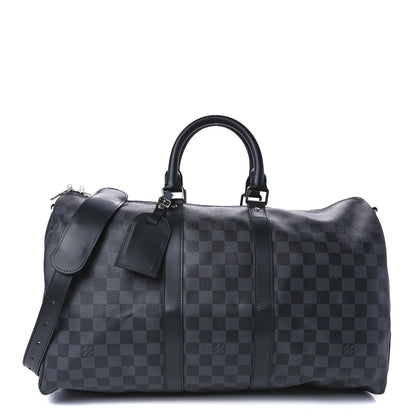 Louis Vuitton Damier Graphite Keepall Bandouliere 45 1 of 9