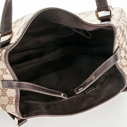 Gucci Monogram Medium Abbey Shoulder Bag Dark Brown 5 of 7