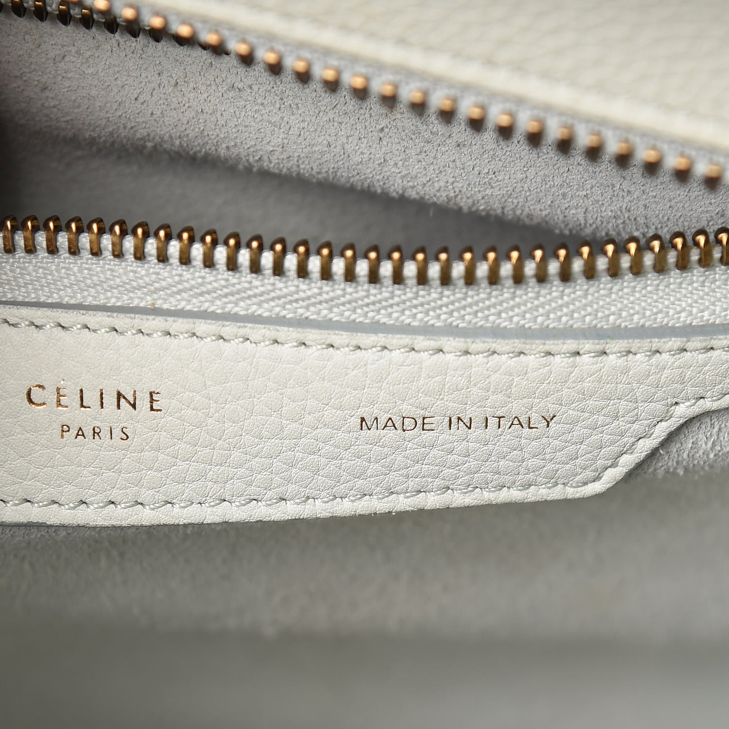 Drummed Calfskin Micro Luggage Jade