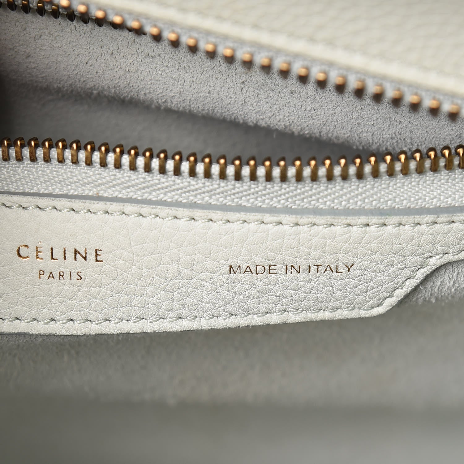 Celine Drummed Calfskin Micro Luggage Jade 6 of 10