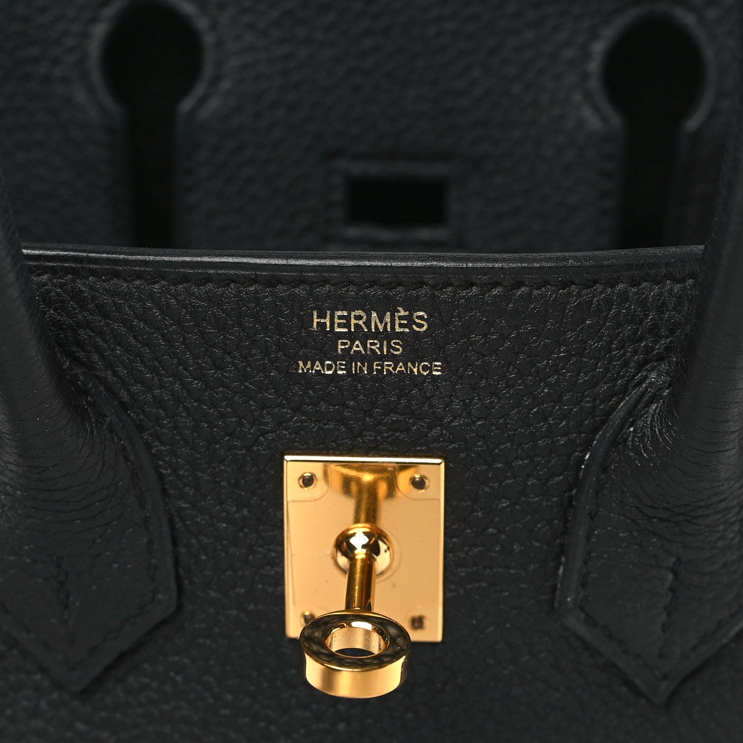Hermes Togo Birkin 25 Black 6 of 8