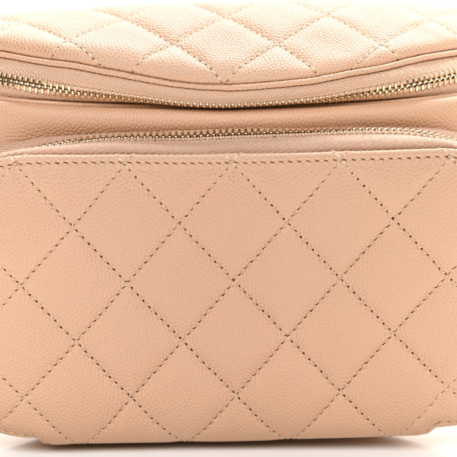 Chanel Caviar Quilted Business Affinity Waist Belt Bag Beige 8 of 11